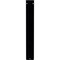 Ekena Millwork Eris Wrought Iron Bracket, (Triple center brace), Powder Coated Black 2"W x 12"D x 15"H BKTM02X12X15TER - alternate 2